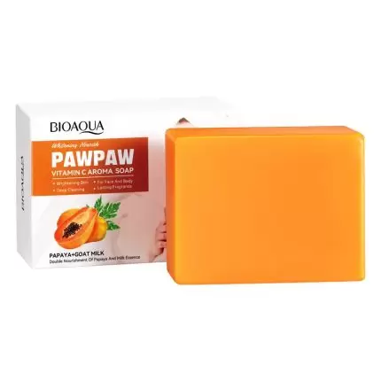 Bioaqua Paw Paw Vitamin C Papaya Soap - 100g