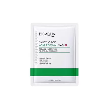 Bioaqua Salicylic Acid Acne Removal Sheet Mask - 25g