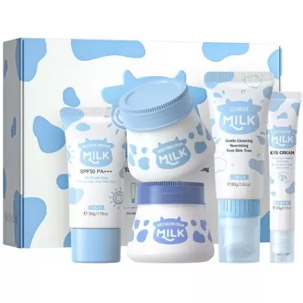 Laikou Milk Skin Care Sets - 5pcs