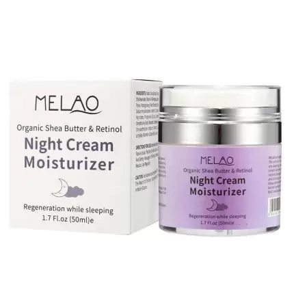 Melao Organic Shea Butter & Retinol Night Cream - 50ml