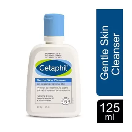 Cetaphil Gentle Skin Cleanser Dry to Normal Sensitive Skin - 125ml
